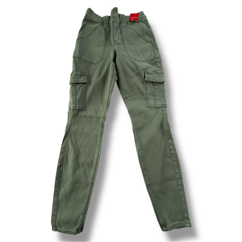 Spanx Ankle Cargo Pant in Soft Sage Size Medium NWT